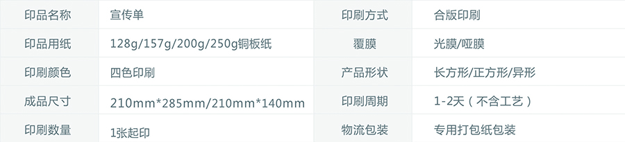 A3宣传单