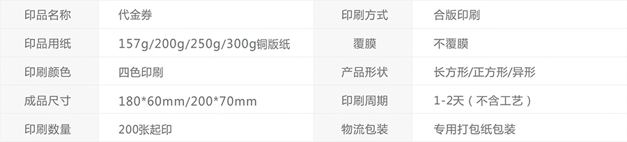 培训机构代金券